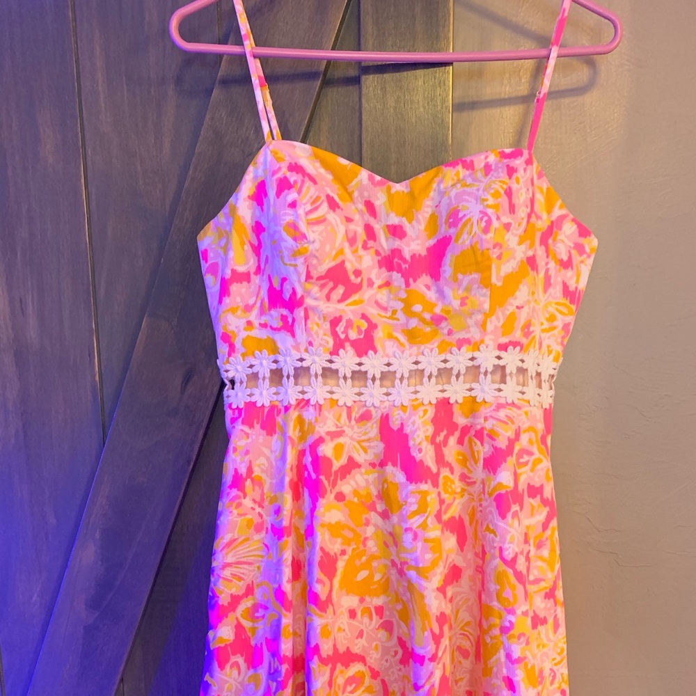 Lilly Pulitzer Lenore Dress in Oh La La